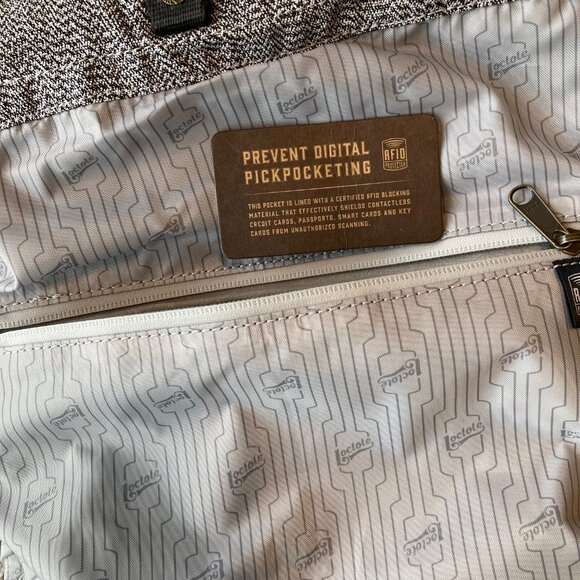 Gray Drawstring Backpack - Picture 15 of 16